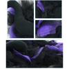 Halloween Black Purple Mesh Decoration Wreath LED Green Light Decoration Horn Funny Lintel Layout Pendant