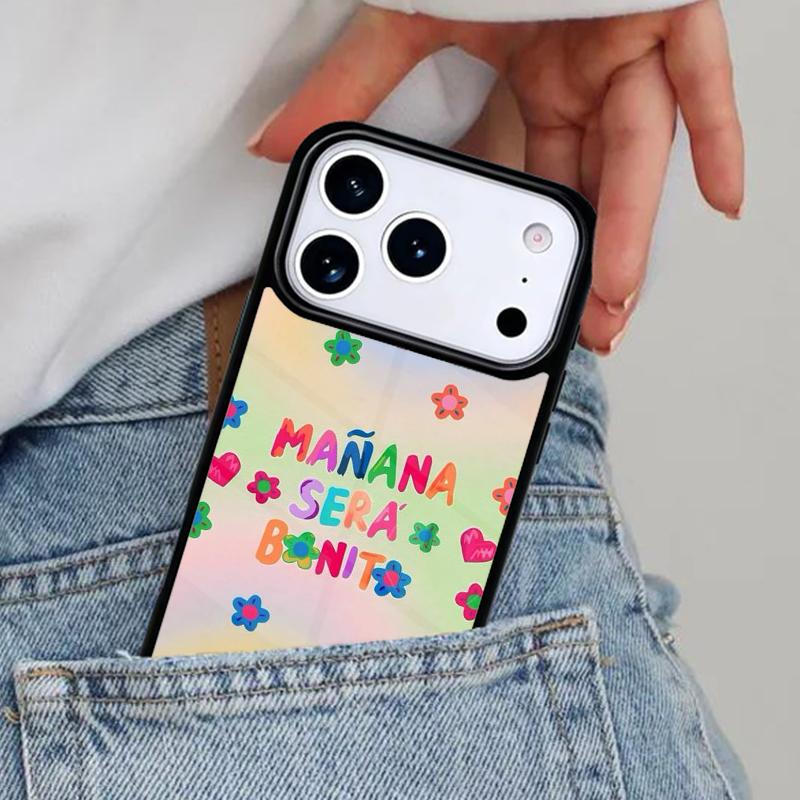 Karol G Manana Sera Bonito Phone Case for iPhone 16e 15 14 13 12 17 Pro Max Plus Air 17pro Cover Coque