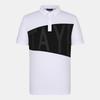 TAYLORMADE APPAREL Men'S Big Lettering Block Perforated Collar Short Sleeve T-Shirt T8031Tn2243-100