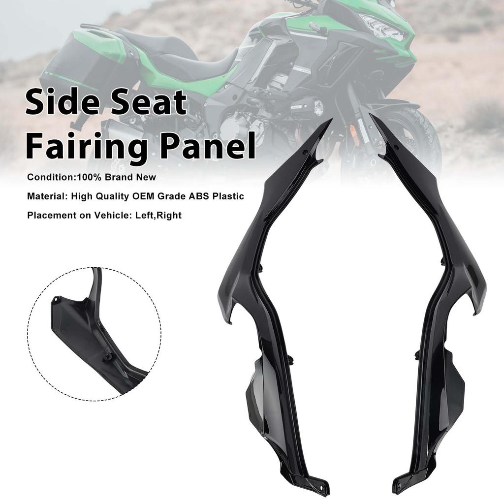 Side Seat Fairing Guards Cowl For Kawasaki Versys 1000 2019-2024