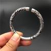 Bangle for Men and Silver Dragon Protection from Good Engraved Dragon Amulet Fashion Accessory Women, Bracelet, Bracelet, Evil, Luck, Pattern, Bangle,