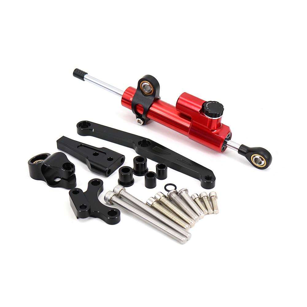 CB650R 2024-2018 Pour Honda CB 650 R CB650 R Aluminium CNC Réglable Moto Amortisseur Stabilisateur de Direction Kit de Fixation de Support