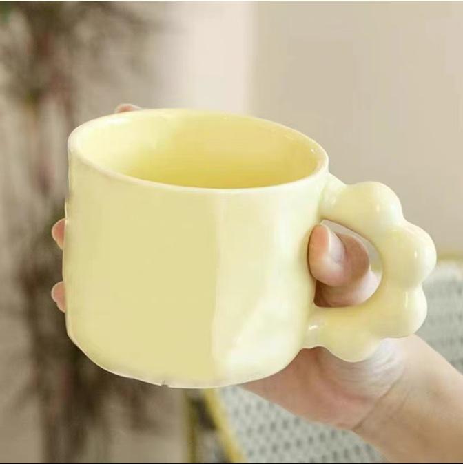 

Couple Creative Gift Mug Happy Word Pair Cup Girlfriends Friends New Wedding Gift Niche Set Mirror Cup