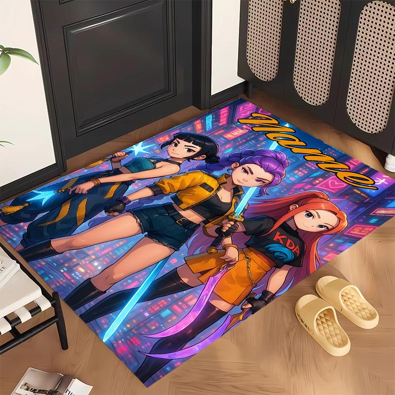 HUNTRIX (103) Personalized Name Office Carpet Stylish Decor for Living Room Bedroom Kitchen