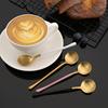 4Pcs White Gold Cutlery 18/10 Stainless Steel Dinnerware Set Spoon Fork Knife Western Home Silverware Tableware Set Supplies