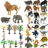 12pcs Kids Toys Small Plastic Figures Complete Sea Zoo Animal Safari Set For Learning Fun