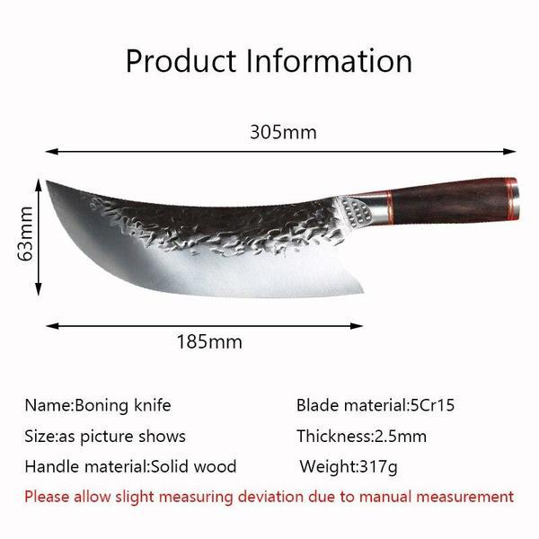 Chef Boning Knife Kitchen Knife Cleaver Butcher Knife Utility Cooking Tools