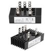 Wysokomocny mostek diodowy prostowniczy regulator napięcia 3-fazowy 100A 1200V moduł z radiatorem