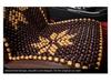 XB161 Universal Summer Wooden Bead Seat Cushion - Breathable, Cool, No Backrest, Four-Season Use