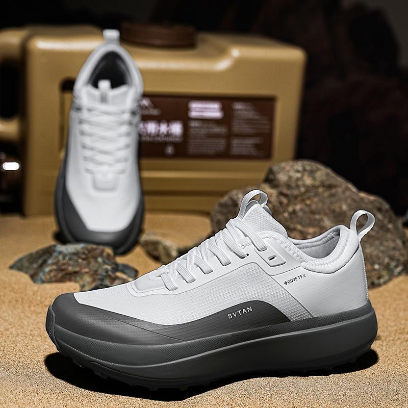 Hiking Shoes, Waterproof, Non-slip and Wear-resistant Outdoor Shoes, Medium Help Men's Anti-splashing Outdoor Non-slip Hiking Shoes