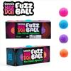 Needoh Mini 3 Pack Fuzz Ball Stress Teenie Squishy Sensory Toy The Groovy Glob Relief Fidget Non-Toxic Soft Balls for ADHD Gift