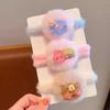 Children's Plush Cartoon Hair Ties - Soft, Cute, and Gentle On Hair