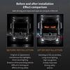RGB Truck Car Devil Eye LED Pixel Panel Light Remote Control Soft Foldable Scrolling Panel Board Windshield