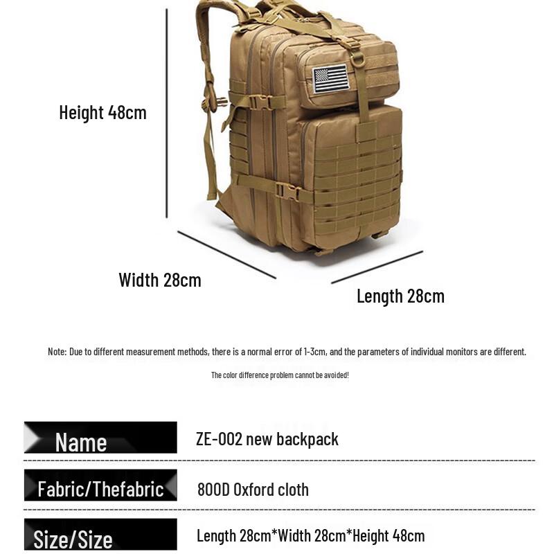 Lvdun Tactical Camouflage Waterproof Outdoor Backpack