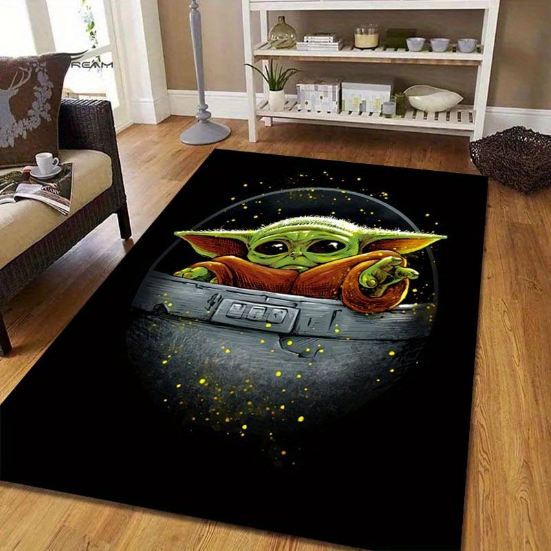 1pc Star Wars Pattern Area Rug Soft Flannel Floor Mat for Living Room,Office,Bedroom and Carpet