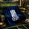 Southend Crest Design Throws Blanket Flannel Blankets Plush for Couch Bed Gifts for Men Women Travel picnic blanket Christmas fan gifts