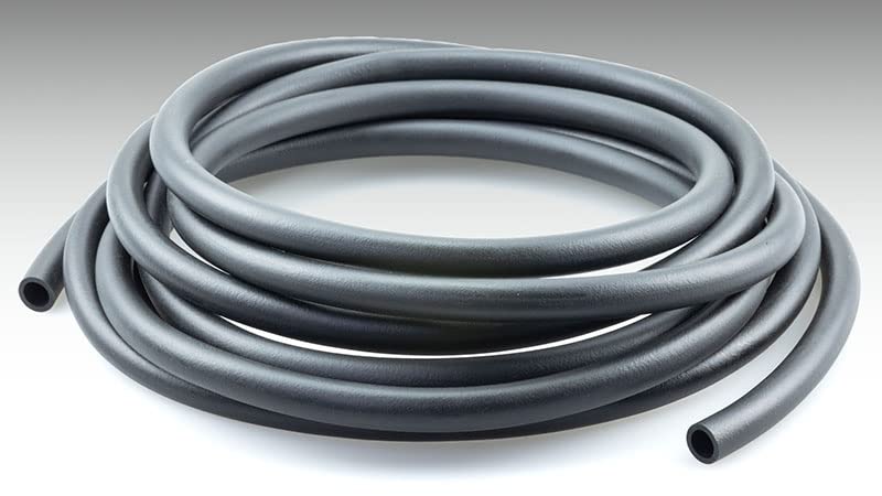 Kijima Motorcycle Parts Oil Resistant Rubber Hose Compatible with Gasoline Oil Temperature Black x x 5m Cut 100℃ 9.5 13.0 105-016