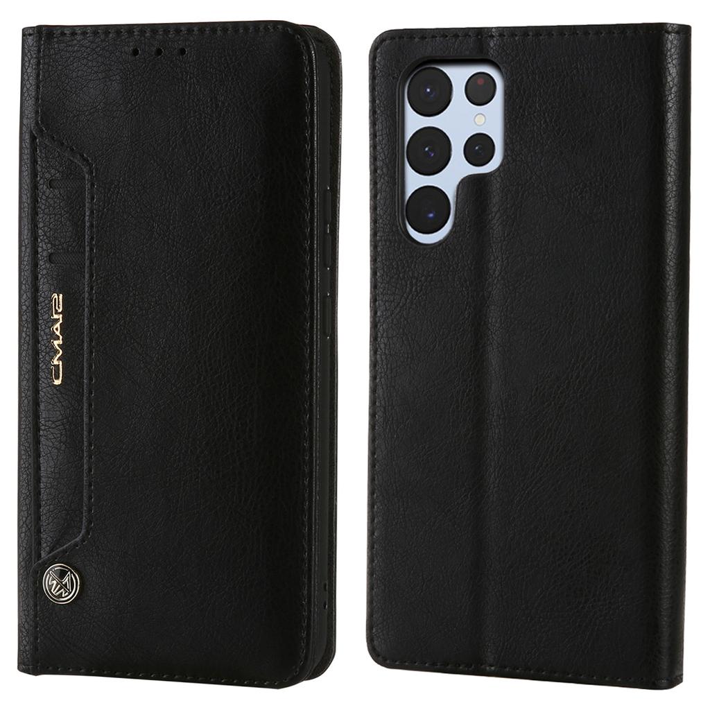 CMAI2 For Samsung Galaxy S24 Ultra Case Anti-drop Leather Stand Wallet Mobile Phone Cover