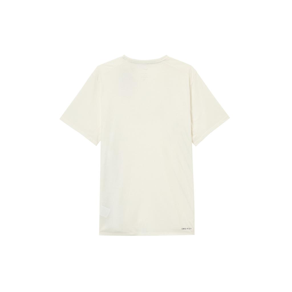 Nike Dri-Fit Przyjazna dla skóry Modna Wszechstronna Prosta Koszulka z Krótkim Rękawem Męskie Bluzki Sail-White HJ3535133
