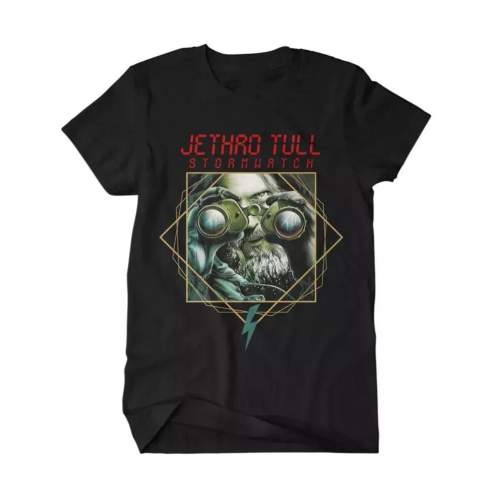 Vtg Jethro Tull Gift For Fans Heavy Cotton Black Full Size Shirt For Men HH65 XL