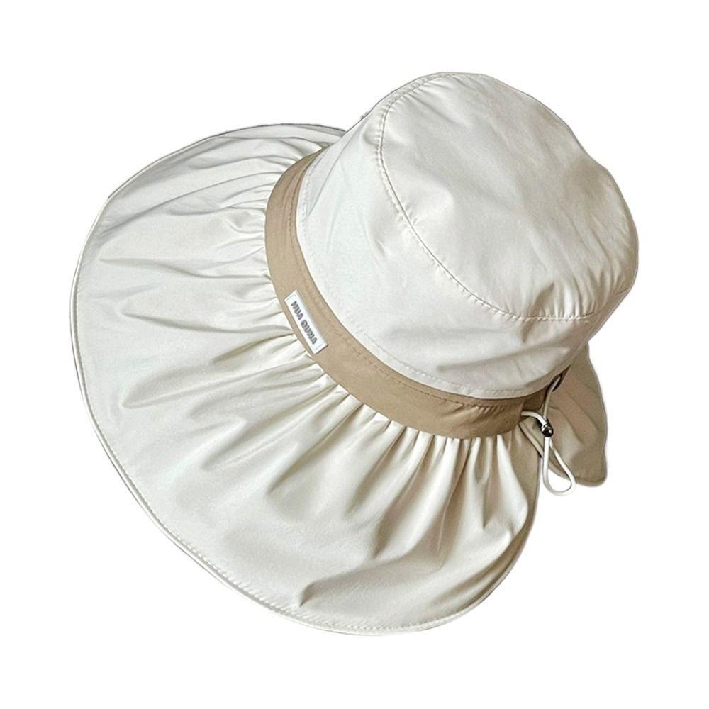 Adjustable Fisherman Hat Breathable Sun Hat New Bucket Hat  Women