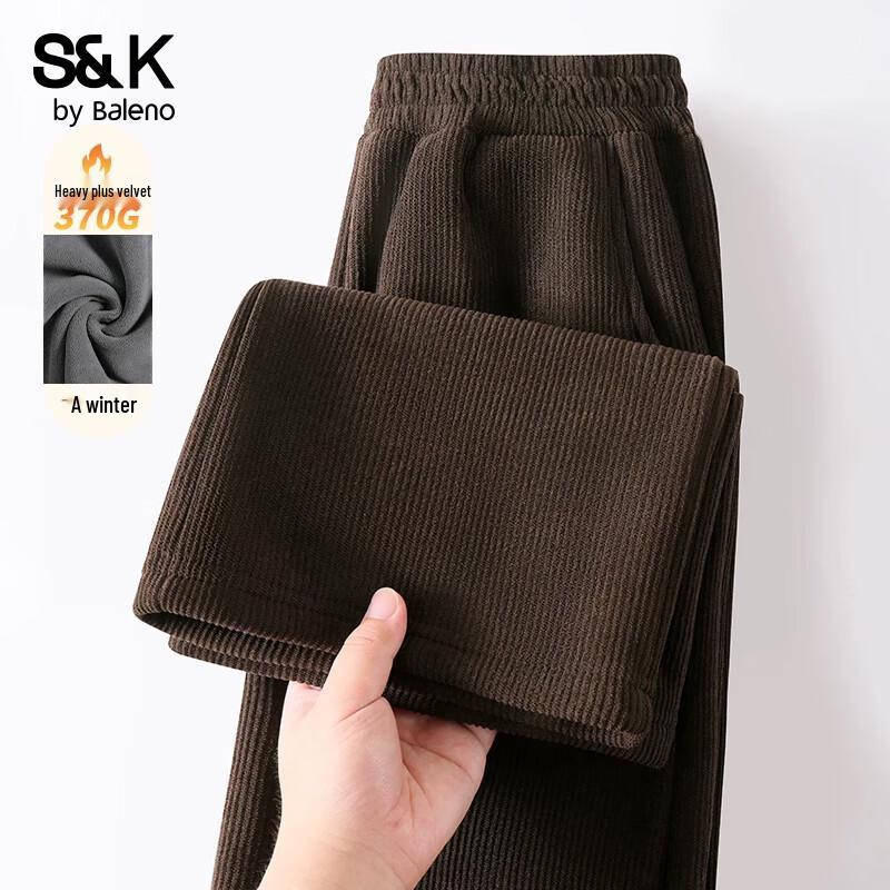 

Baleno Women s Winter Fleece-Lined Corduroy Casual Pants XL