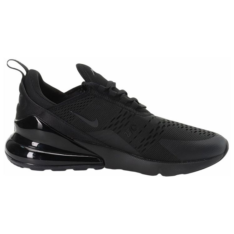 Nike Air Max 270 Triple Black Men Sneakers Black-Black AH8050-005