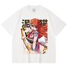 230 Gsm 100% Cotton One Piece V41 Nami Print Unisex Heavy Cotton T Shirt
