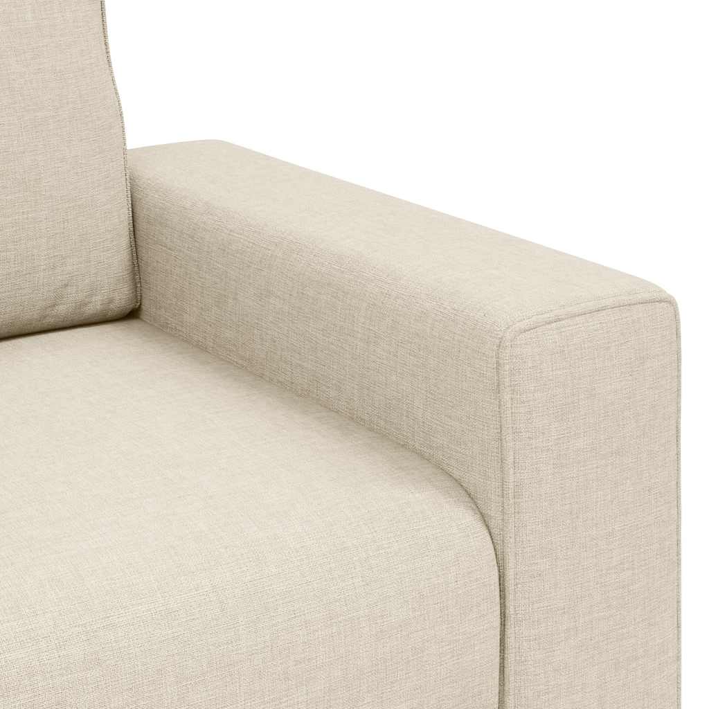 2 Seater Sofa 180 X 77 X 82 Cm Linen Texture