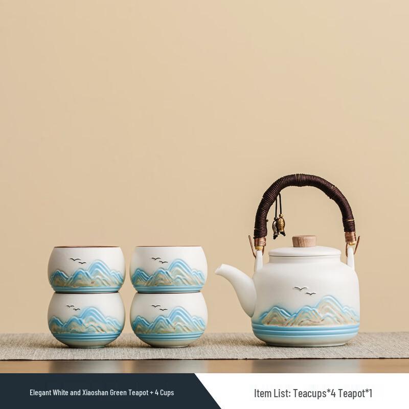 Zhui Jia Black Pottery Kung Fu Tea Set