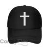 Cross A Graphic with a Bold and Religious Vibe Mesh Baseball Cap