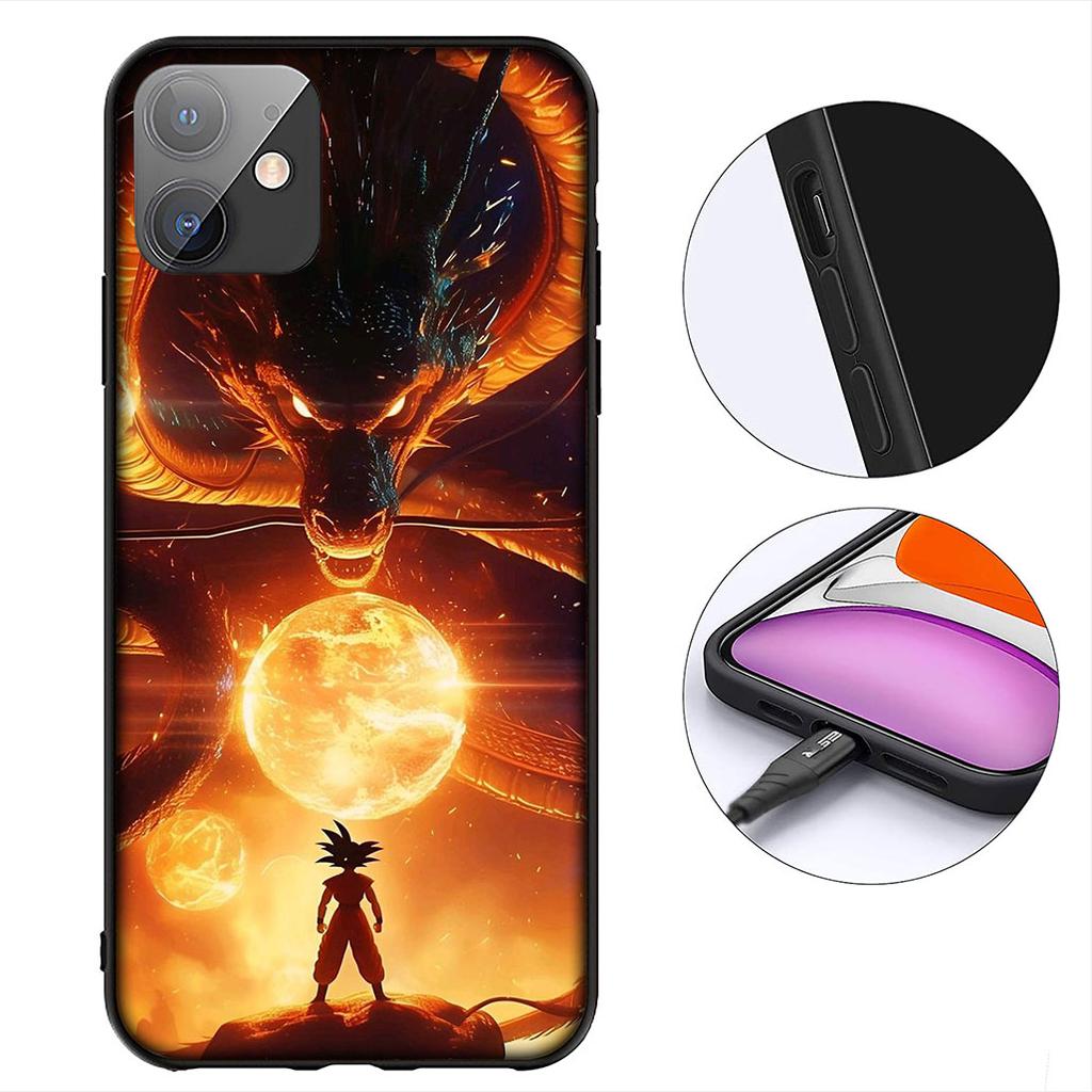 Dragon Vegeta G-Gokus IV BallS Phone Case for Apple iPhone 16 17 Air 14 15 Pro Max Plus 16+ 16E 14+ ProMax Protective Cover