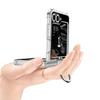 Samsung Flip6 Foldable Phone Case: Anti-collision Protective Cover with Airbag, Finger Ring, and Wireless Charging Compatibility