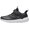 Kids Vitality Synthetic Leather Simple Versatile Lightweight Shock Absorbing Low Top Running Shoes Kids Sneaker Black Anta-White A12435568-8