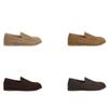 Retro Soft Glutinous Loafers for Women's Autumn and Winter New Round Toe and Plush Beanie Shoes