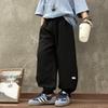 Pantaloni Jogger Patchwork Estivi per Bambini in Stile Coreano - Traspiranti, Sottili, Anti-Zanzare per Ragazzi e Ragazze.