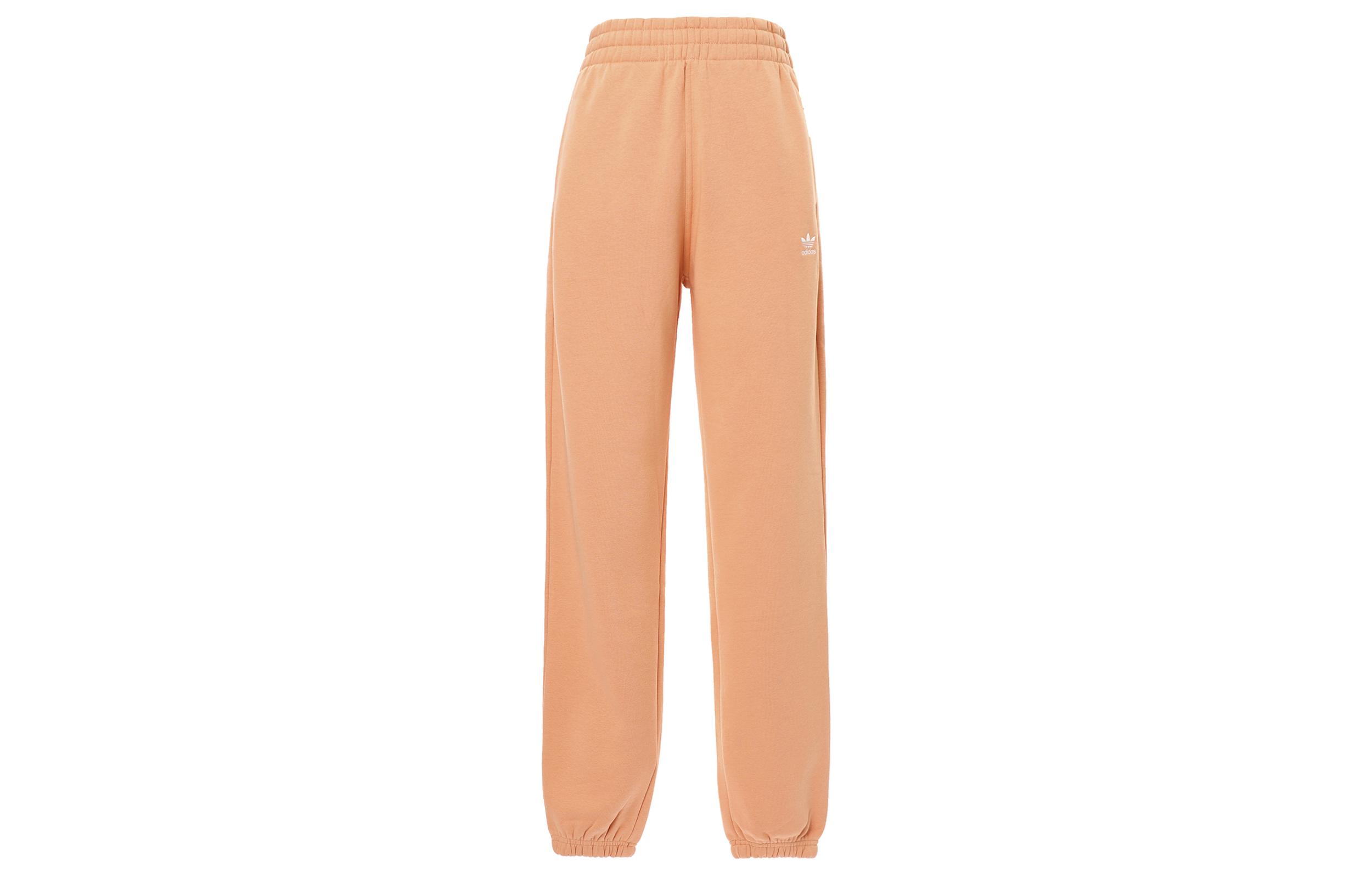 

Adidas Originals Knitted Sweatpants Women s Light Pink Moderate Cuffed Pants H06631 40