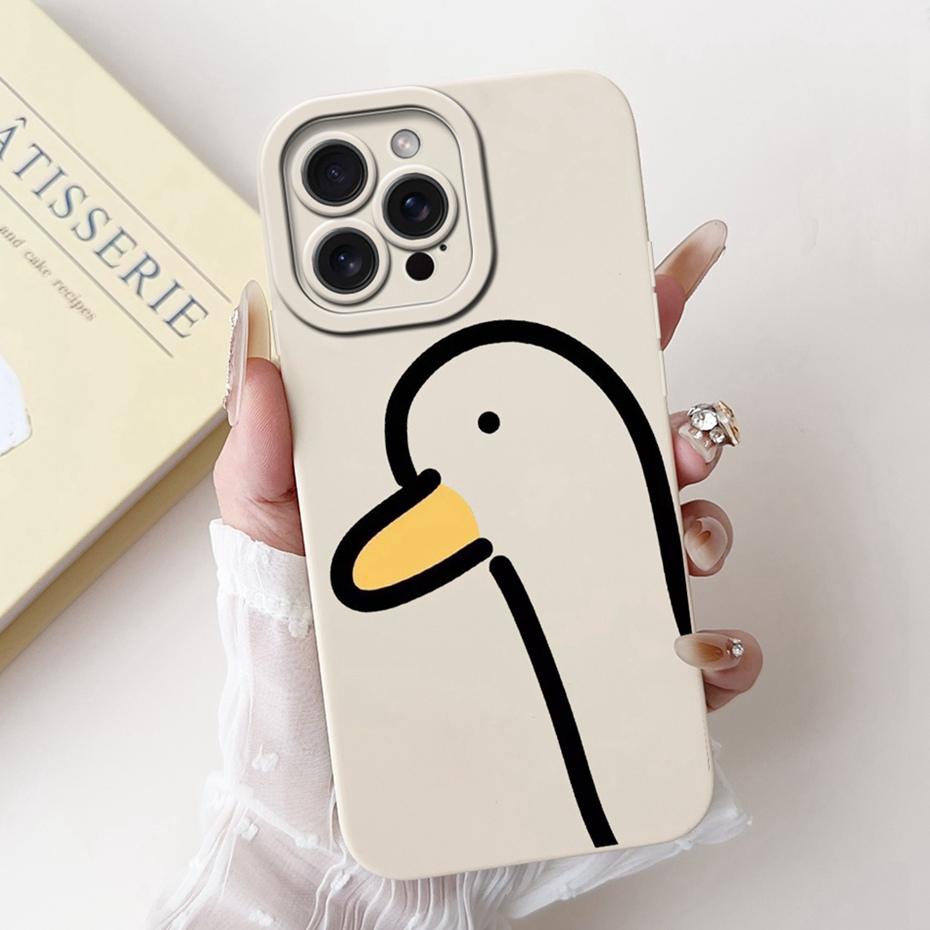 Objektiv-Schutzhülle für iPhone 15 Pro Max iPhone15 15Pro Niedlich Lustig Cartoon-Stil Gelee Silikon Weiche Handyhüllen