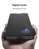 Samsung Z Fold7 Leather Flip Case: Trendy Integrated Protective Shell