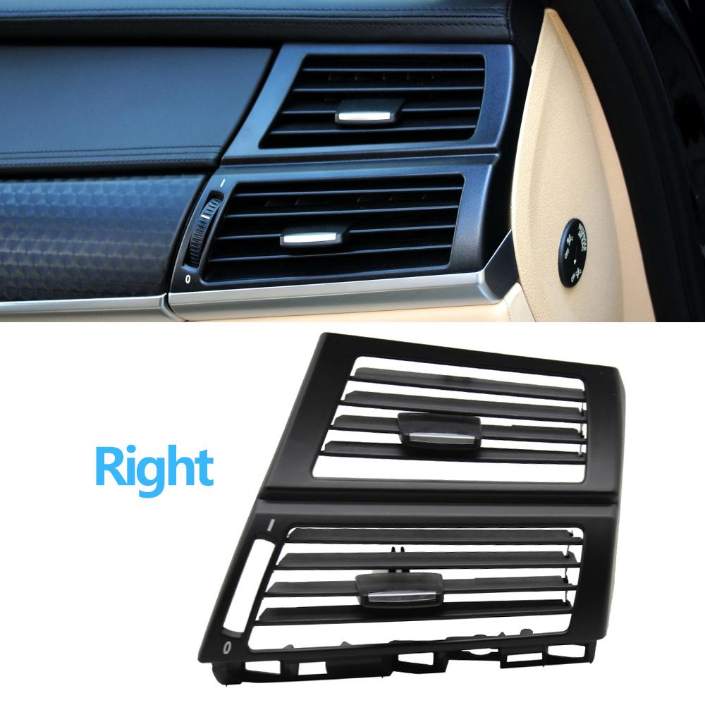 LHD RHD Front Central Left Right Rear Air Conditioning AC Vent Grille Outlet Cover For BMW X5 X6 E70 E71 E72 2007-2013