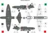 VALOM 1/72 Scale Italian Caproni Campini N1 Experimental Jet Plane, Fictional Combat Specification Plastic Model Kit CV72086