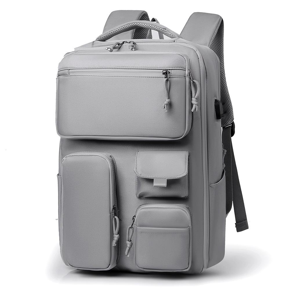 Trendy Unisex Macaron Backpack: Lightweight School, Commuting & Travel Laptop Bag