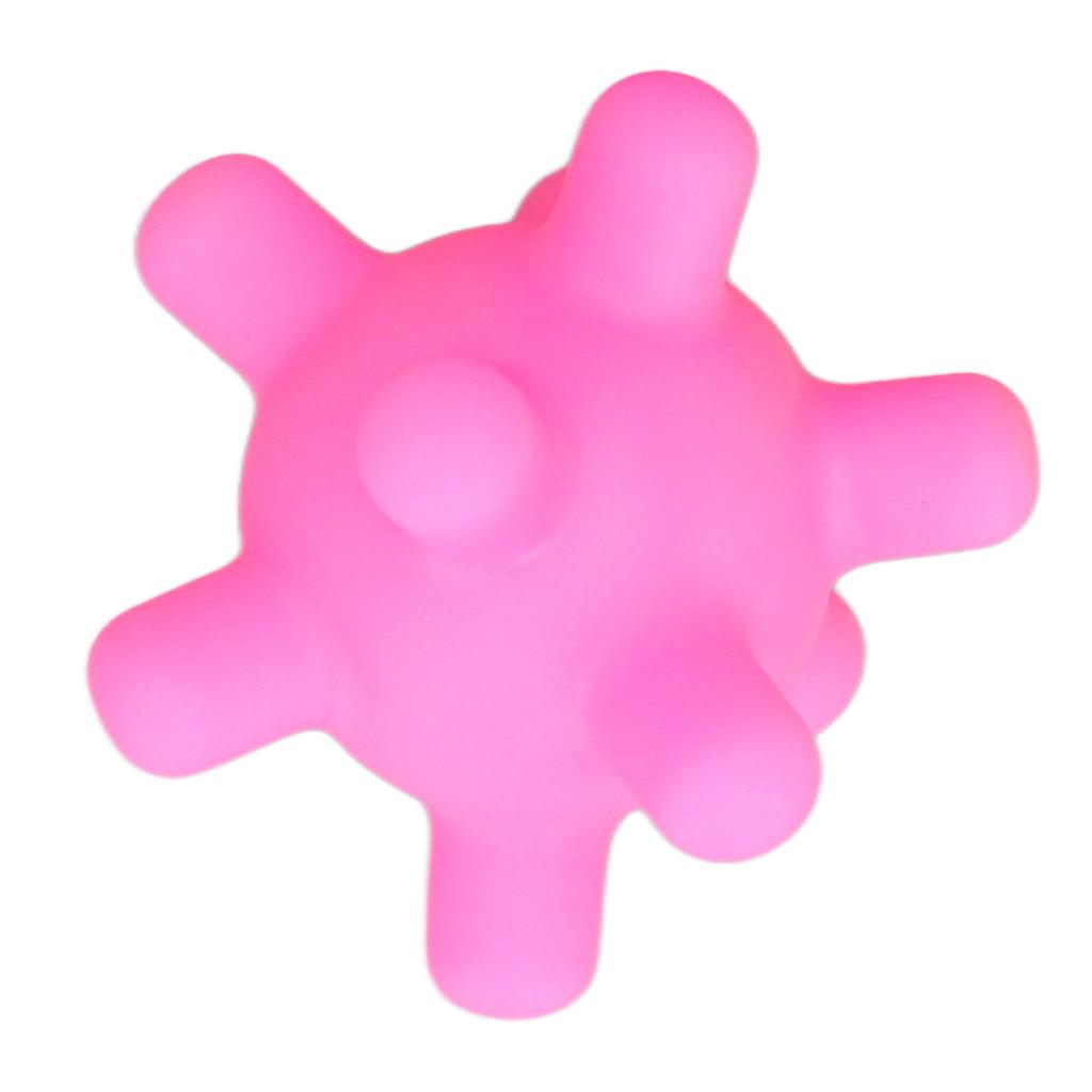 6pcs Baby Textured Set Infant Funny Soft Elastic Multicolor Squeezing Sensory Toy for Home
