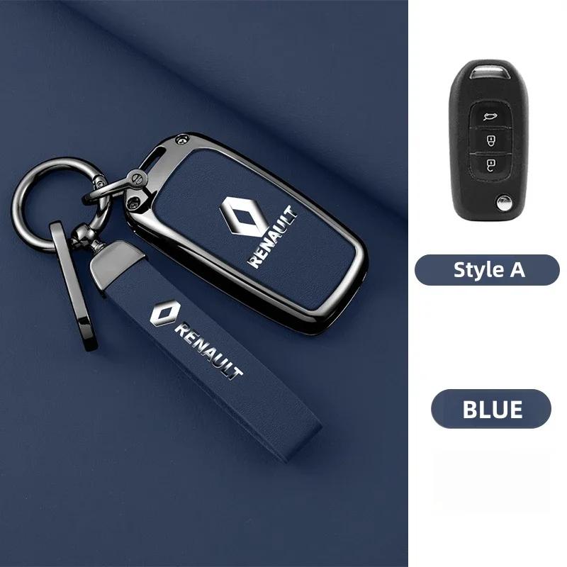 Copricerchi Lega di Zinco Custodia Cover Guscio Portachiavi per Auto per Renault Koleos Captur Kadjar Megane Clio 5 Talisman Arkana Zoe Scenic