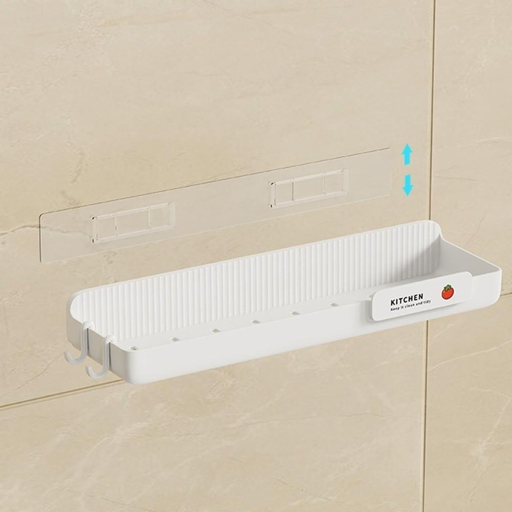 With Hooks Kitchen Storage Shelf Multi-Functional Seasoning Organizer Rack  Home