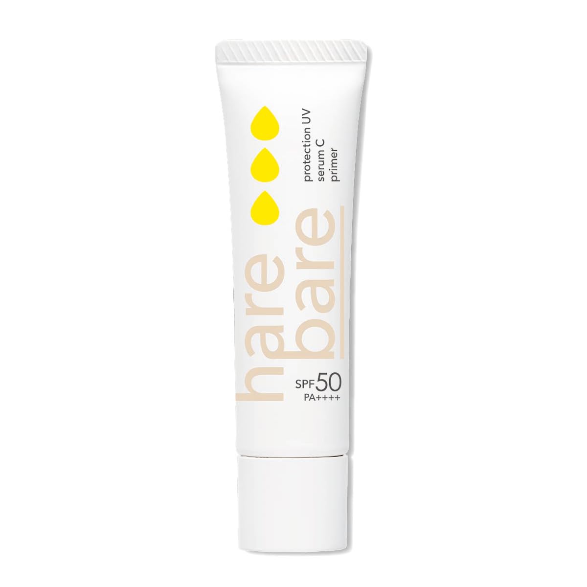 

Harebare Protection UV Serum C Primer 01 Clear Beige 30g Non-chemical formula Sunscreen Makeup base SPF50+ PA++++ No UV absorbers Contains 3 types of