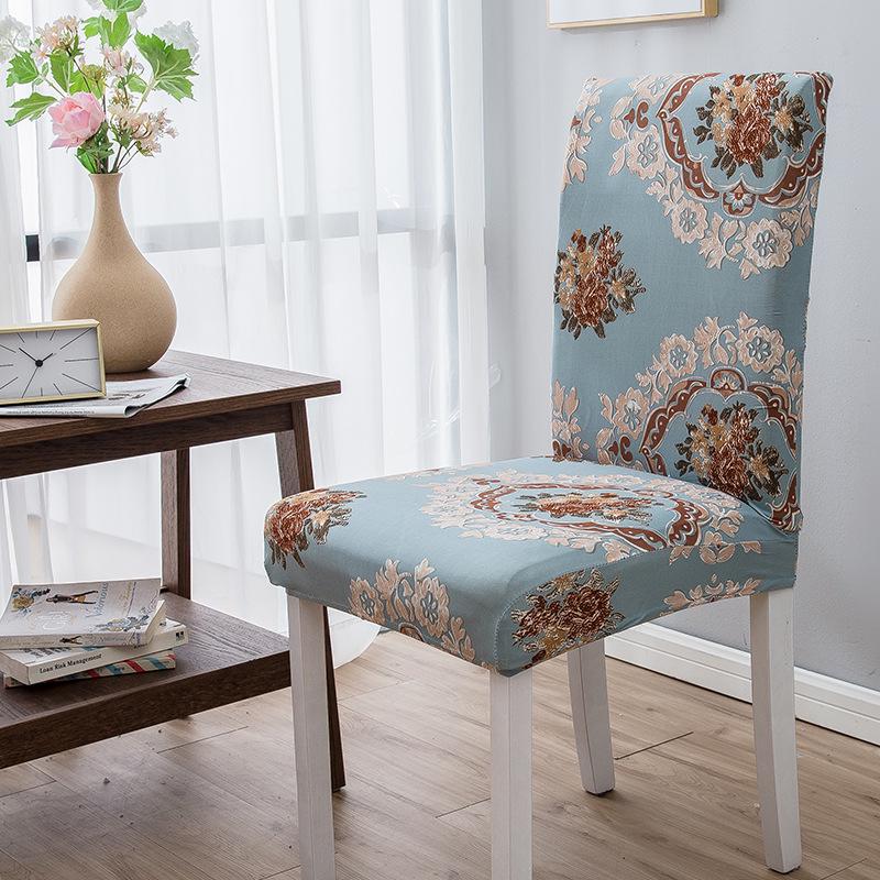 High Elastic One-Piece Chair Cover for Dining Chairs All-Season Stylish and Durable