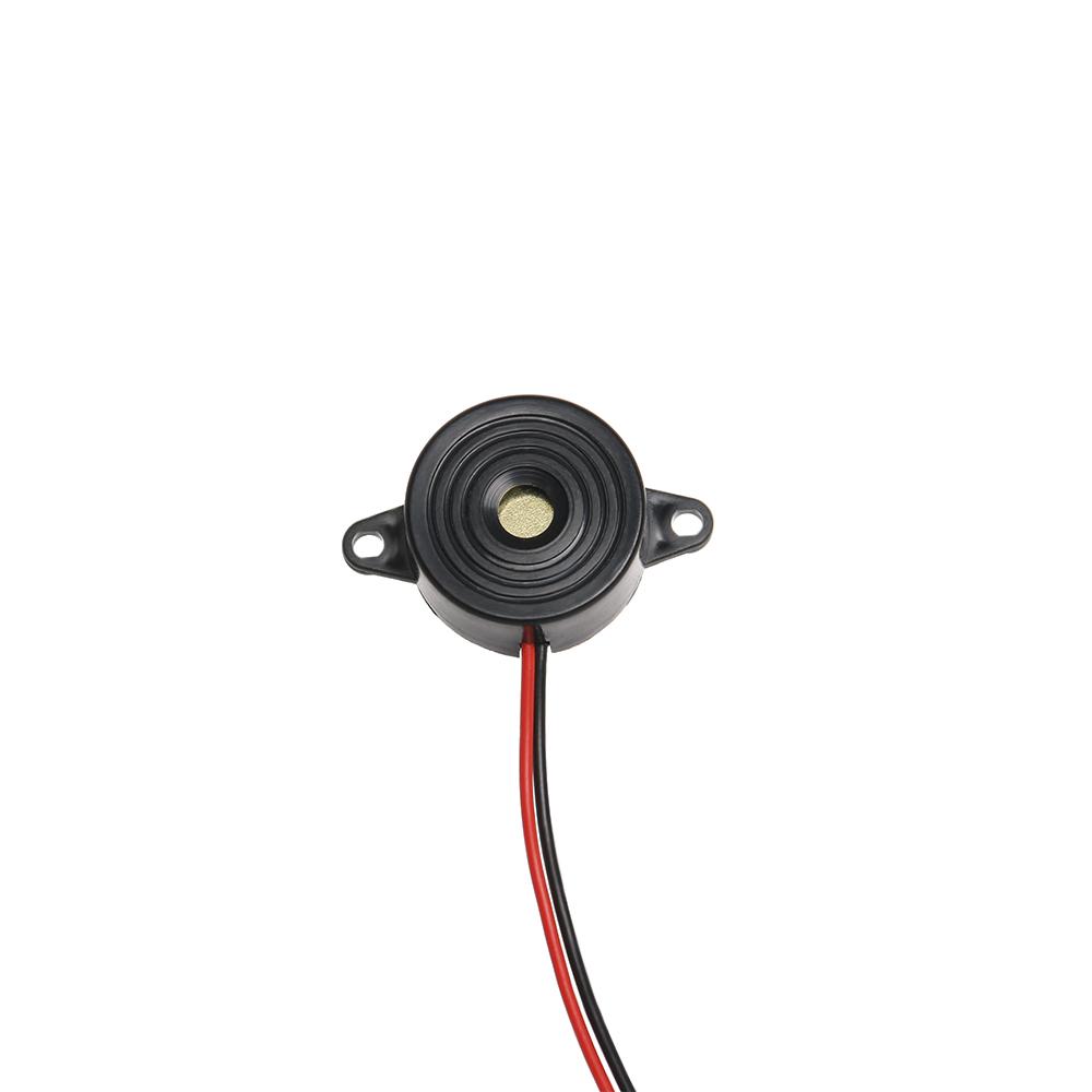 Verchromt Für Auto Elektronischer Summer Alarm 10A Piezo Dauerton Piepser Mehrton Hupe