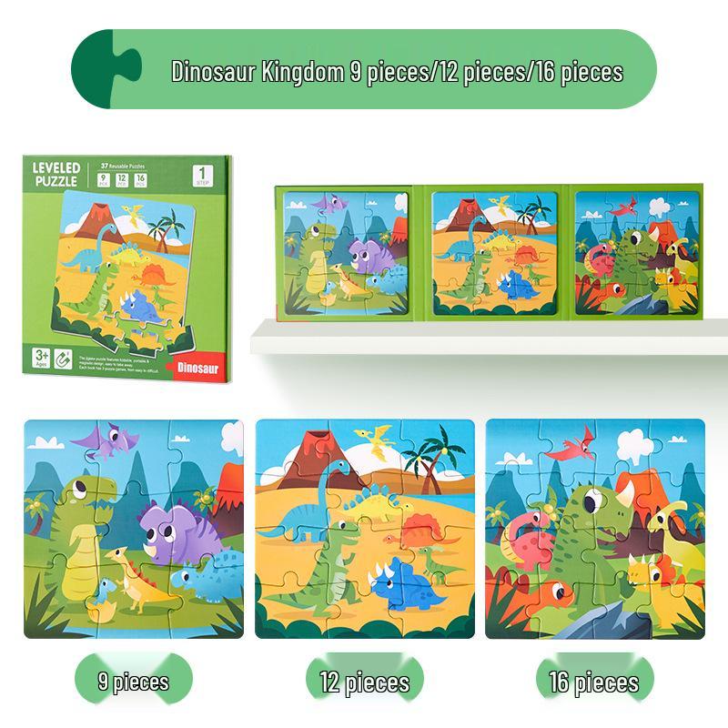 

Продвинутый магнитный пазл для малышей 3-6 лет - Развивающая игрушка для мальчиков и девочек