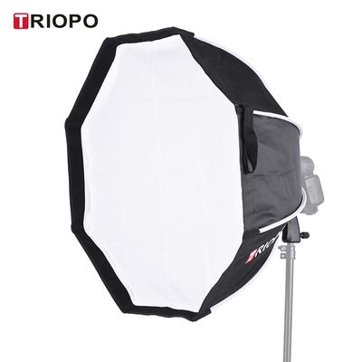 TRIOPO 65 cm składany 8-biegunowy softbox Octagon z uchwytem z miękkiej tkaniny do lampy błyskowej Godox Yongnuo
